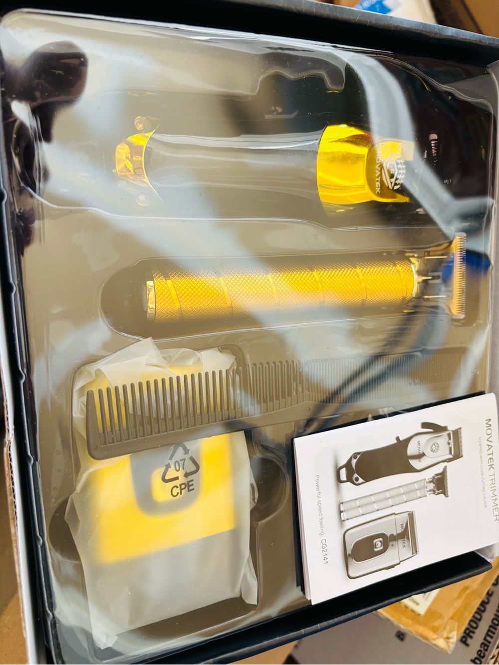 Gold Men's Rechargeable Trimmer Kit -